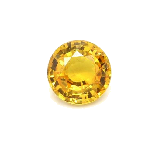 3.83 carat YELLOW BRILLIANTSTEP cut Round Safyras (1)