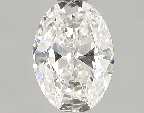 0.6 carat F-SI1 Natūralus Oval Deimantas (1)