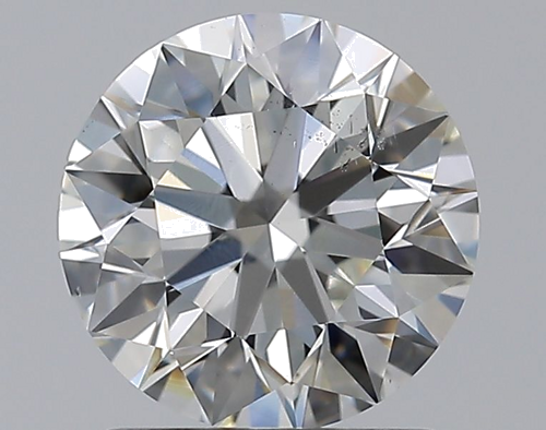 1.32 carat H-SI1 Excellent cut Natūralus Round Deimantas (1)