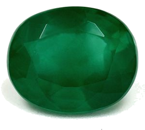3.36 carat GREEN Oval Smaragdas (1)
