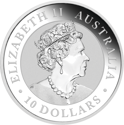 10 oz Kookaburra 2021 Australija Sidabrinė moneta (2)