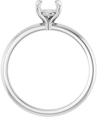 Sužadėtuvių Žiedas „Solitaire“ 950 Platinos Round 5.8mm (2)