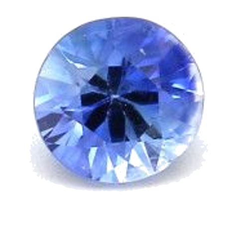 0.22 carat BLUE BRILLIANT cut Round Safyras (1)