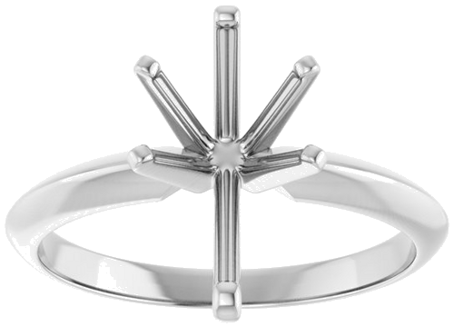 Sužadėtuvių Žiedas „Lightweight Solitaire“ 585 Baltojo Aukso Pear Shape 11.5mm x 7mm (3)