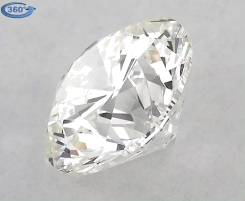 1.31 carat I-VS2 Excellent cut Natūralus Round Deimantas (1)