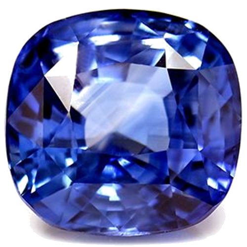 2.58 carat BLUE Cushion Safyras (1)