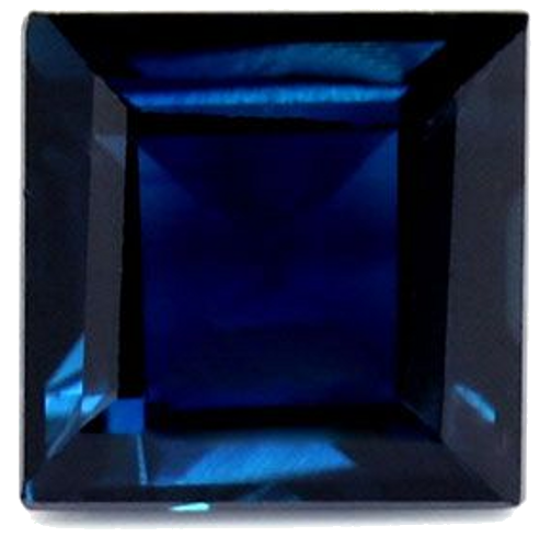 1.0 carat BLUE Square Safyras (1)