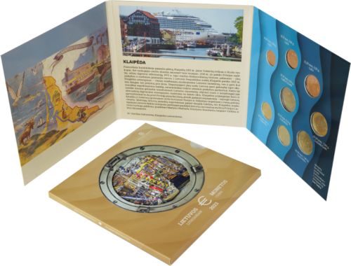 2023 Lithuania Klaipeda Euro Coin BU Set (1)