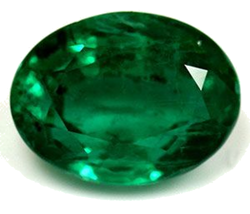 1.96 carat GREEN Oval Smaragdas (1)
