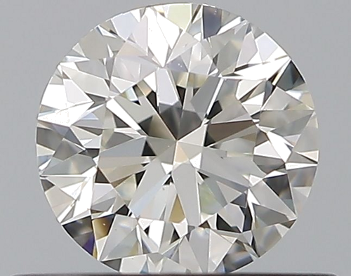0.5 carat I-VS1 Excellent cut Natūralus Round Deimantas (1)