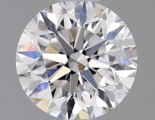 0.6 carat F-SI1 Very Good cut Natūralus Round Deimantas (1)