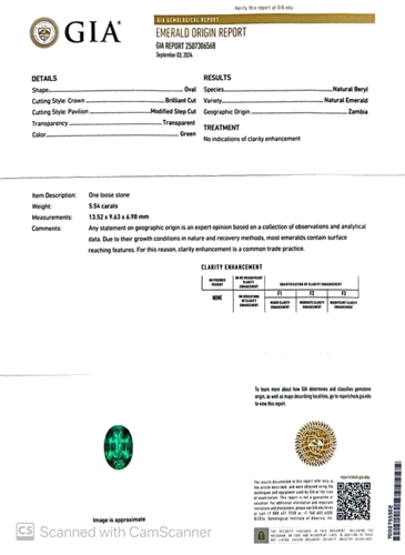 5.54 carat GREEN Smaragdas (1)