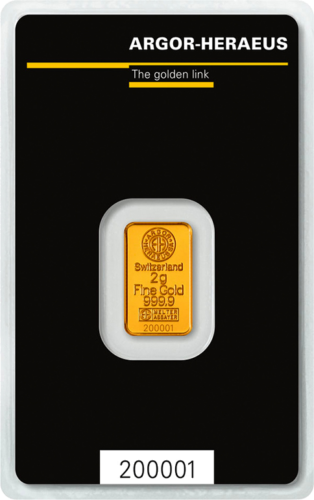 2 g Investicinio aukso luitas Argor-Heraeus (3)