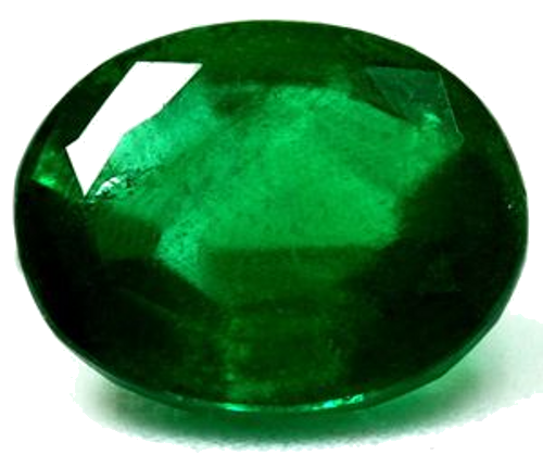 1.63 carat GREEN Oval Smaragdas (1)