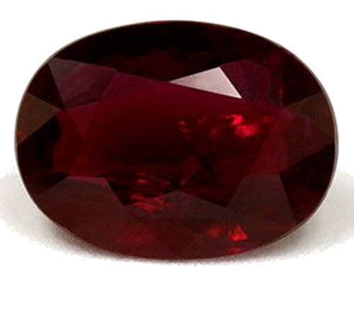 2.02 carat RED Oval Rubinas (1)