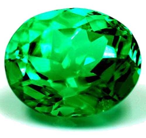 2.1 carat GREEN Oval Smaragdas (1)