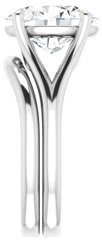 Sužadėtuvių Žiedas „Solitaire“ 950 Platinos Oval 11mm x 9mm (9)