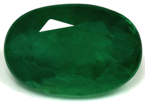 3.25 carat GREEN Oval Smaragdas (1)