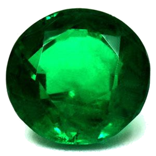 2.39 carat GREEN Round Smaragdas (1)