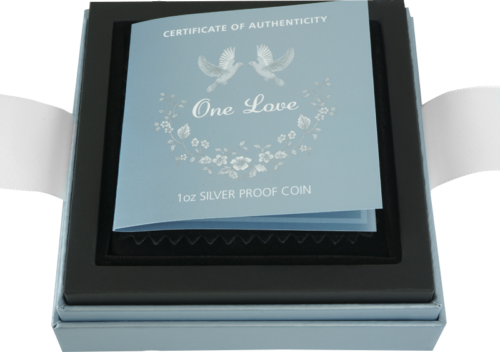 1 oz Two Hearts - Two Lives - One Love 2023 Silver Coin (5)