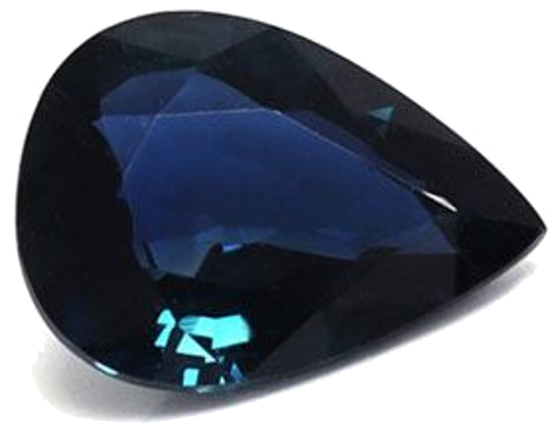 1.15 carat BLUE Pear Safyras (1)