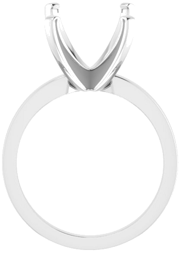 Sužadėtuvių Žiedas „Solitaire“ 925 Sidabro Emerald 12mm x 10mm (2)