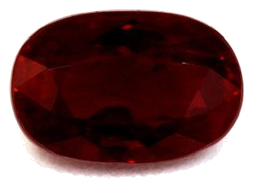 0.99 carat RED Oval Rubinas (1)