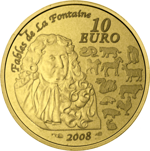 10 Euro Year of the Rat 2008 France Gold Coin (2)
