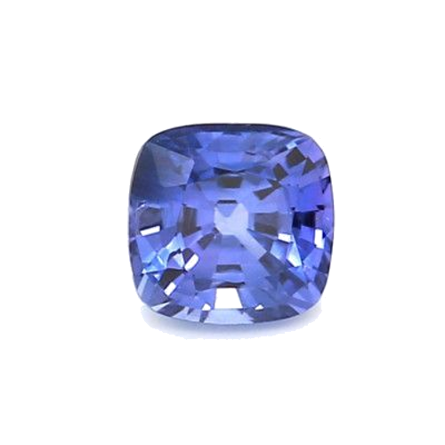 1.06 carat BLUE BRILLIANTSTEP cut Cushion Safyras (1)