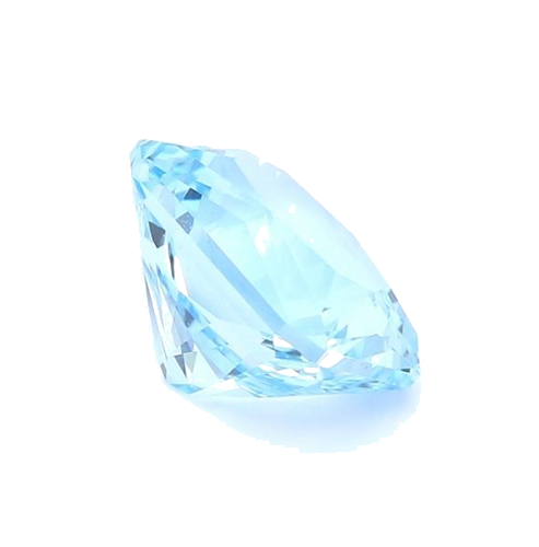 3.65 carat BLUE MODIFIEDBRILLIANT cut Octagonal Aquamarine (1)
