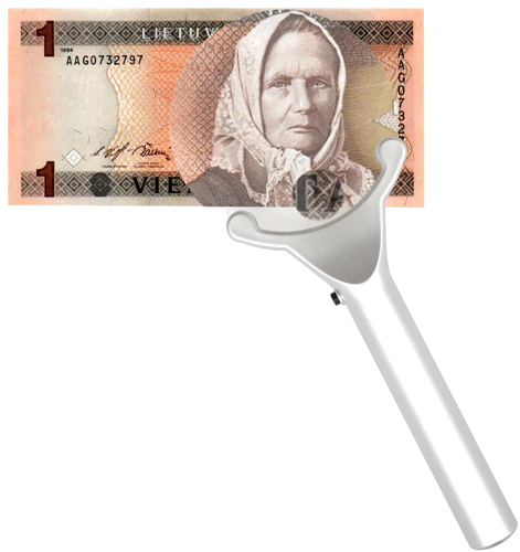 Преносима лупа с LED осветление 2,5x 6x (2)