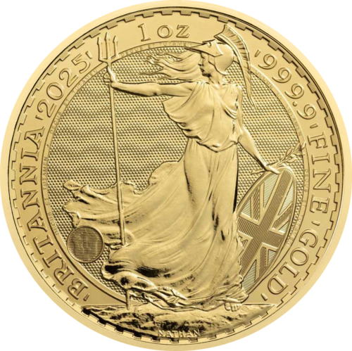 1 oz Britannia 2025 Karolis III auksinė moneta (1)