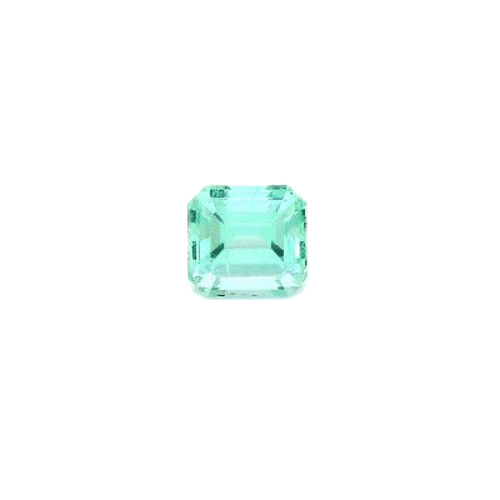 0.62 carat GREEN STEP cut Octagonal Smaragdas (1)