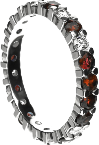 Dzeltenā zelta gredzens ar emalju un dimantiem I DON'T KNOW (2)