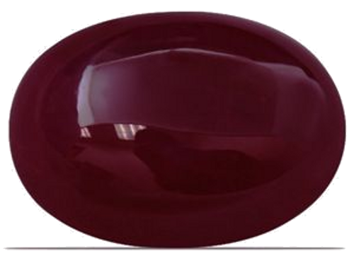 31.76 carat RED CABOCHON cut Oval Rubinas (1)
