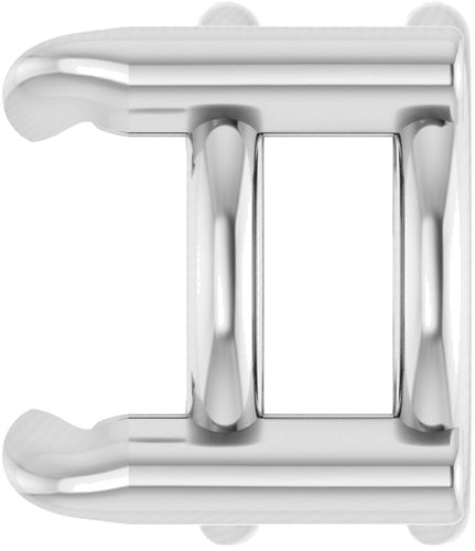 14K White 5 mm Round Pendant Mounting (3)