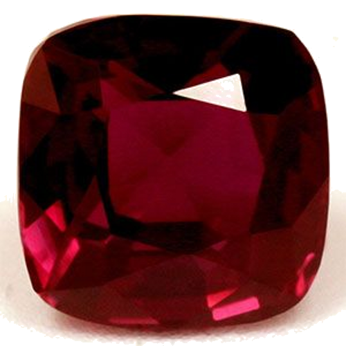 1.1 carat RED Cushion Rubinas (1)