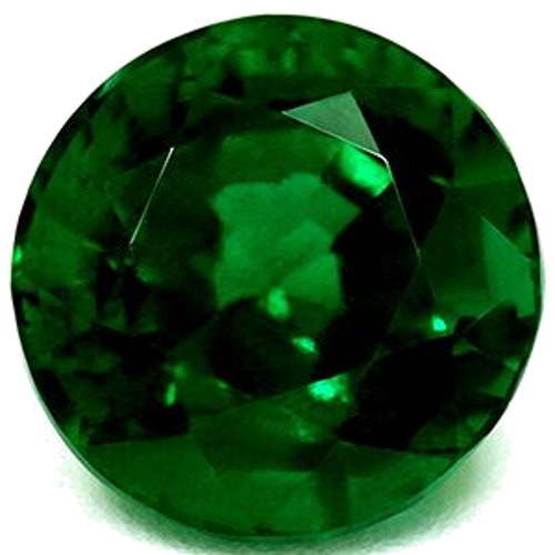 2.34 carat GREEN Round Smaragdas (1)