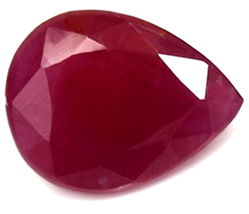 2.26 carat RED Pear Rubinas (1)
