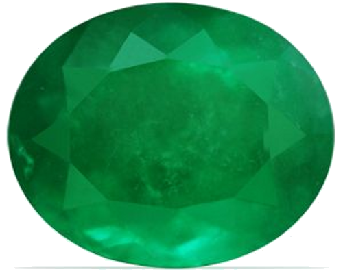 3.38 carat GREEN Oval Smaragdas (1)