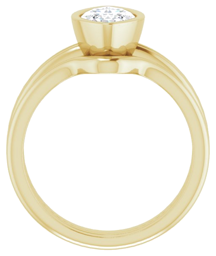 14K Yellow 12x6 mm Marquise Engagement Ring Mounting (7)