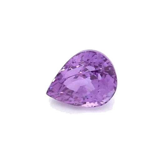 1.0 carat PURPLE MODIFIEDBRILLIANTSTEP cut Pear Safyras (1)