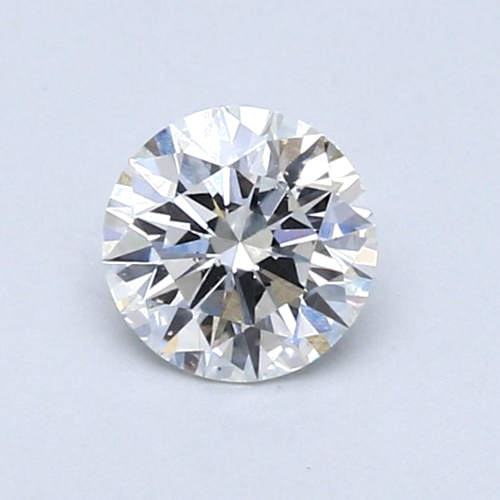 0.58 carat F-SI1 Excellent cut Natūralus Round Deimantas (1)