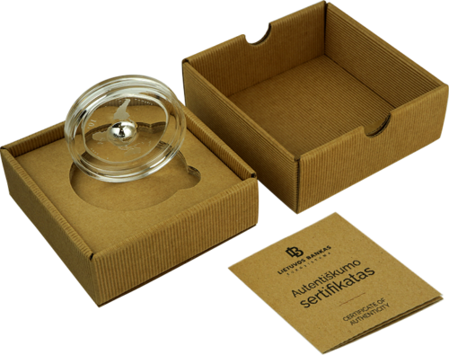 2022 Lietuvas 10 eiro sudraba monēta „NĖRA PLANETOS B ” (2)