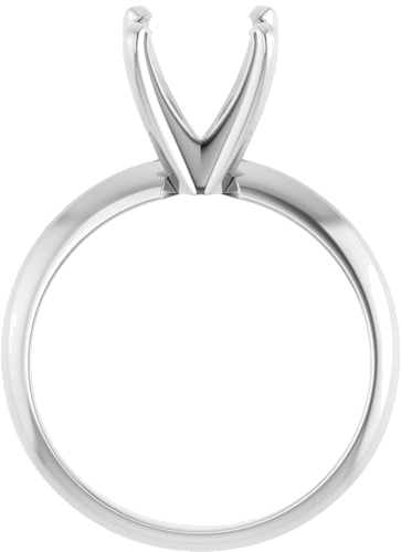 Sužadėtuvių Žiedas „Light Solitaire“ 950 Platinos Round 8.6mm x 9.1mm (2)