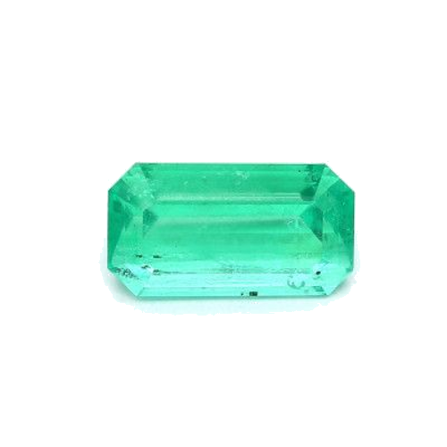 4.24 carat GREEN STEP cut Octagonal Smaragdas (1)