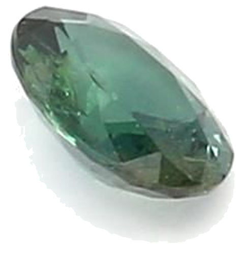 0.32 carat GREEN BRILLIANTSTEP cut Oval Safyras (1)