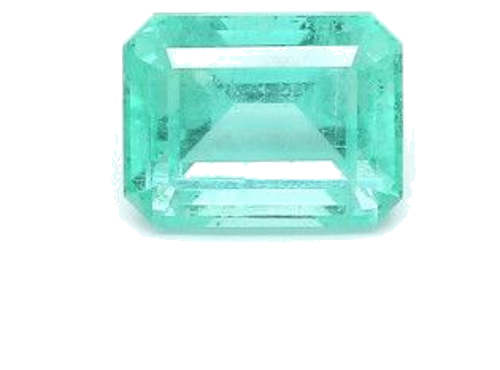 2.16 carat GREEN STEP cut Octagonal Smaragdas (1)