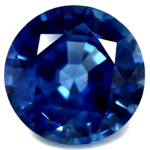 1.66 carat BLUE Round Safyras (1)