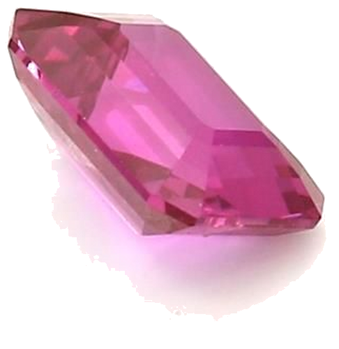 1.34 carat PINK STEP cut Octagonal Safyras (1)